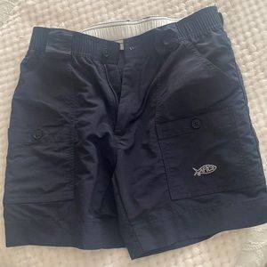 Mens AFTCO shorts. Black